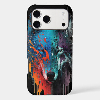 Wildlife Wolves  Wolf Head Animal Art 