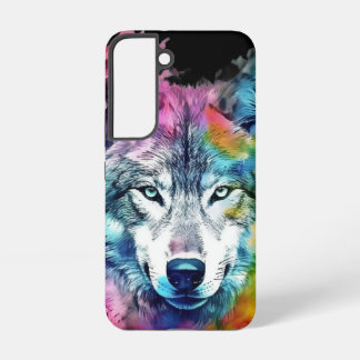 Wildlife Wolves  Wolf Head Animal Art  Samsung Galaxy Case