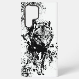 Wildlife Wolves Wolf Head Animal Art Samsung Galaxy Case