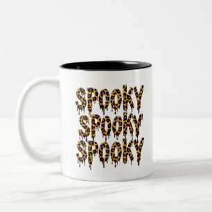 Wildly Spooky Two-Tone Coffee Mug