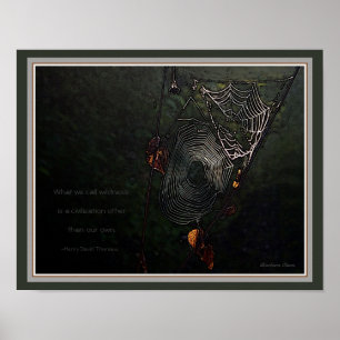 Wildness:  A civilisation other than our own Poster