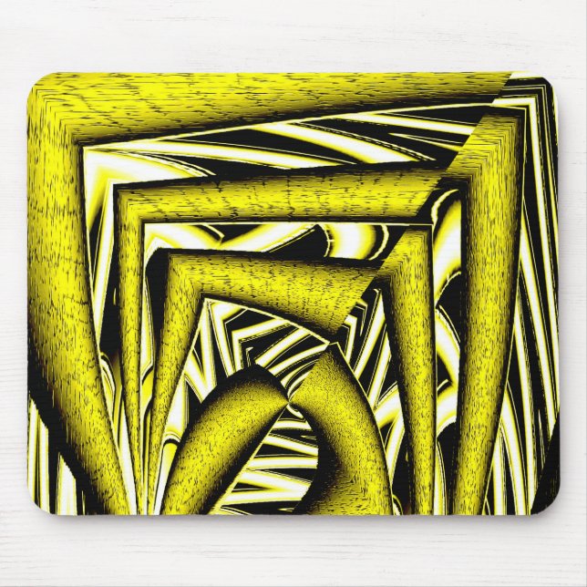 WildNYellow... Mouse Mat (Front)