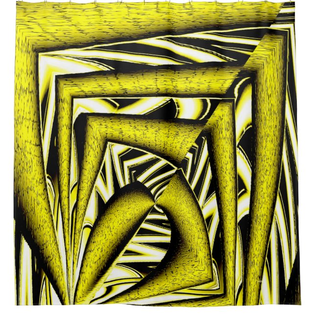 WildNYellow... Shower Curtain (Front)