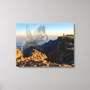 WildSpirits Canvas Print by Mustang Meg
