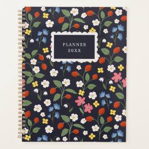 Wildstrawberry patterned custom planner