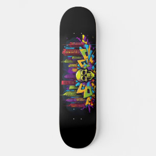 Wildstyle Graffiti 12 Skateboard