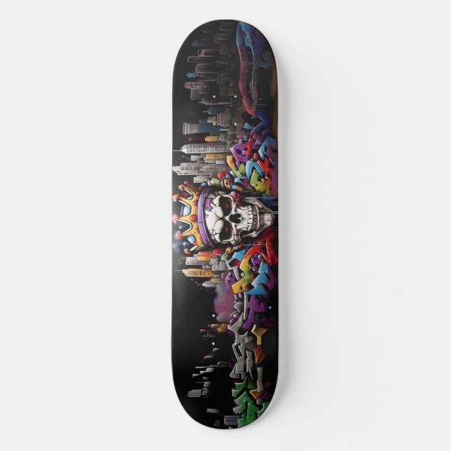 Wildstyle Graffiti 8 Skateboard (Front)