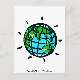 Wildthing -Planet EARTH -Conservation - Ecology Postcard
