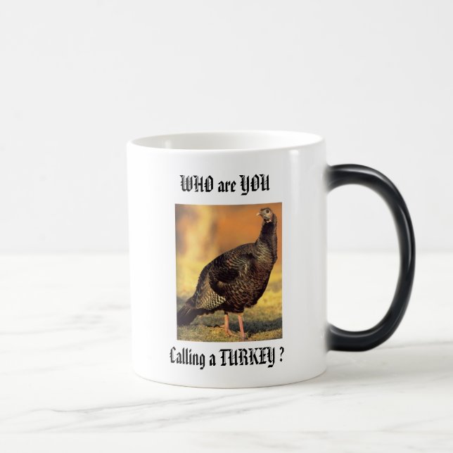 Wildturkey hen magic mug (Right)