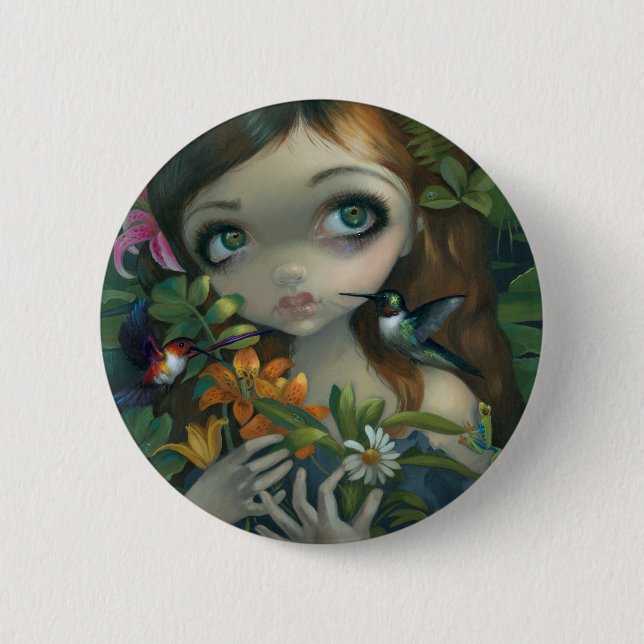 "Wildwood Bouquet" Button (Front)