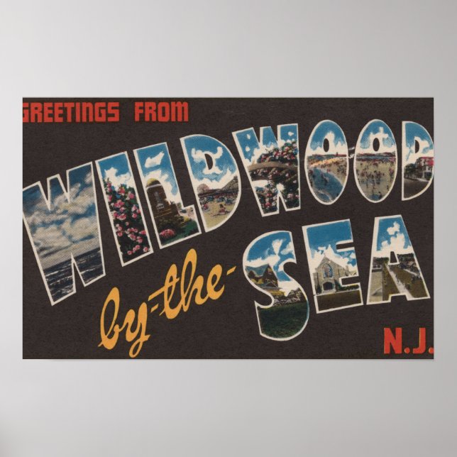 Wildwood-by-the-Sea, New Jersey 2 Poster (Front)