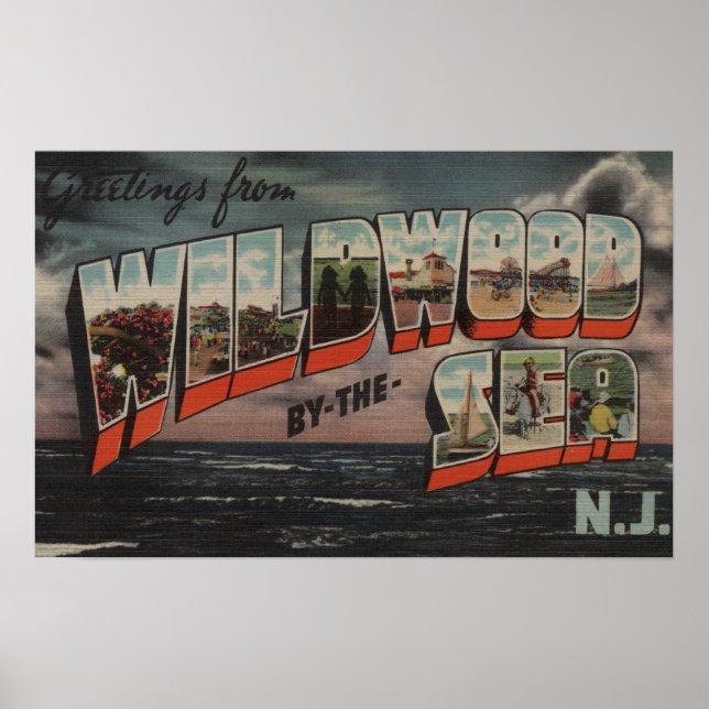 Wildwood-by-the-Sea, New Jersey 3 Poster (Front)