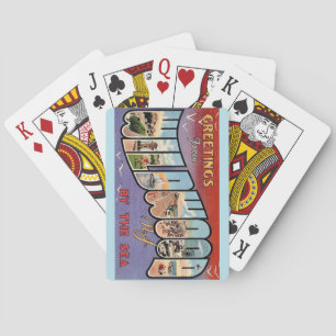 Wildwood By the Sea Playing Cards