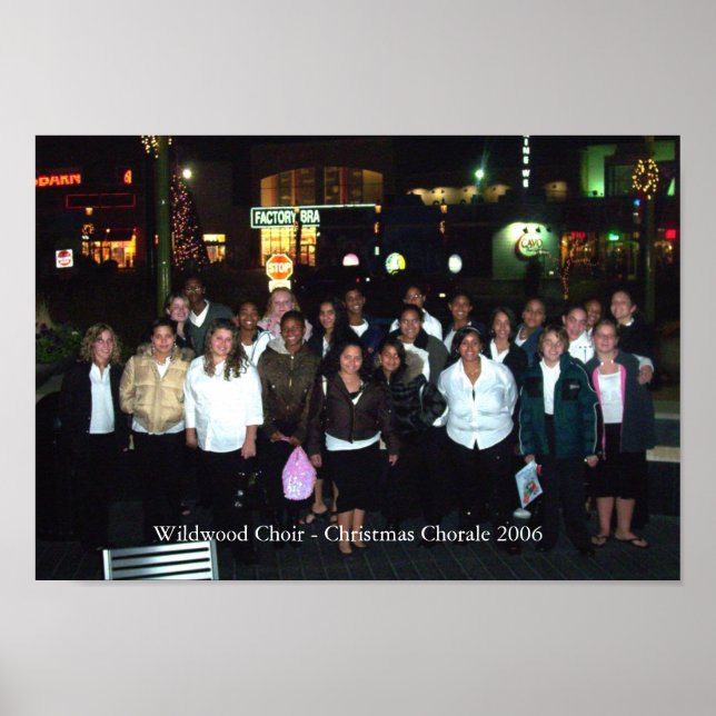 Wildwood Choir Poster (Front)
