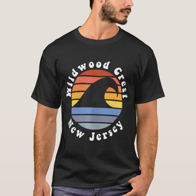 Wildwood Crest New Jersey Nj Beach Vacation Souven T-Shirt (Front)