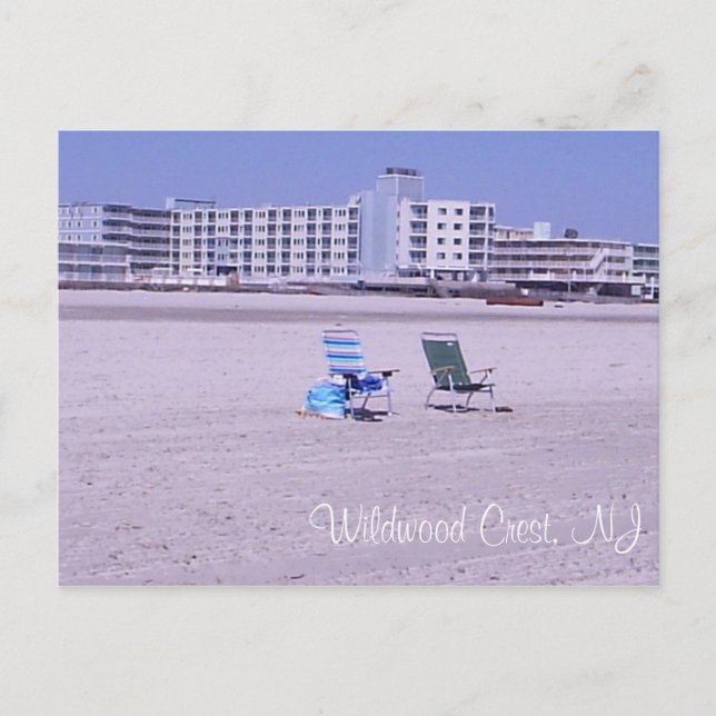 Wildwood Crest, NJ Postcard (Front)