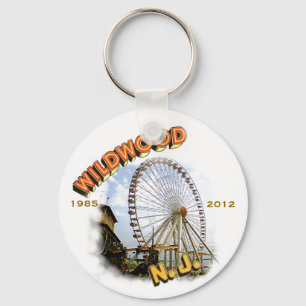 Wildwood, New Jersey Ferris Wheel Key Ring