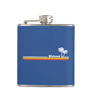 Wildwood, New Jersey Hip Flask