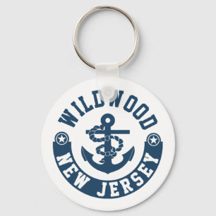 Wildwood New Jersey Key Ring