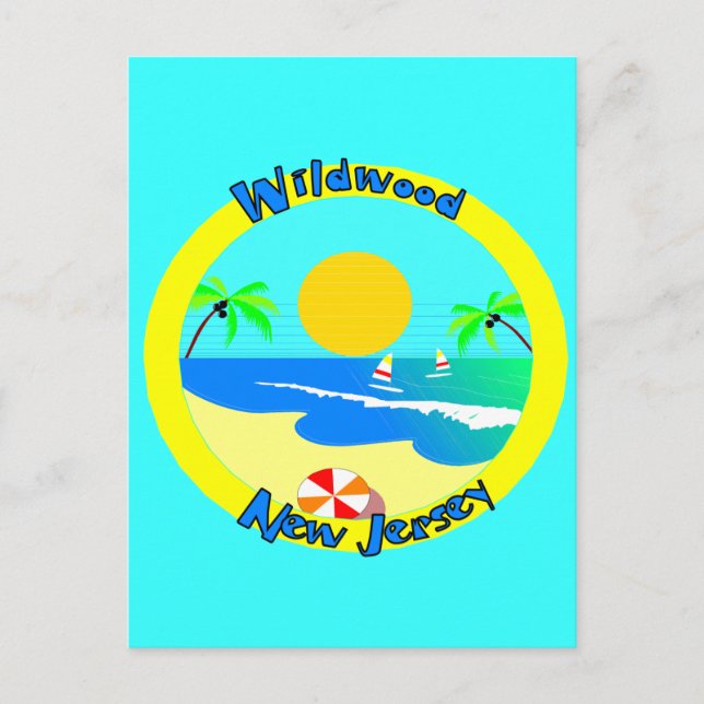 Wildwood, New Jersey Postcard (Front)
