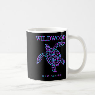 Wildwood New Jersey Sea Turtle Beach Vacation Men Coffee Mug