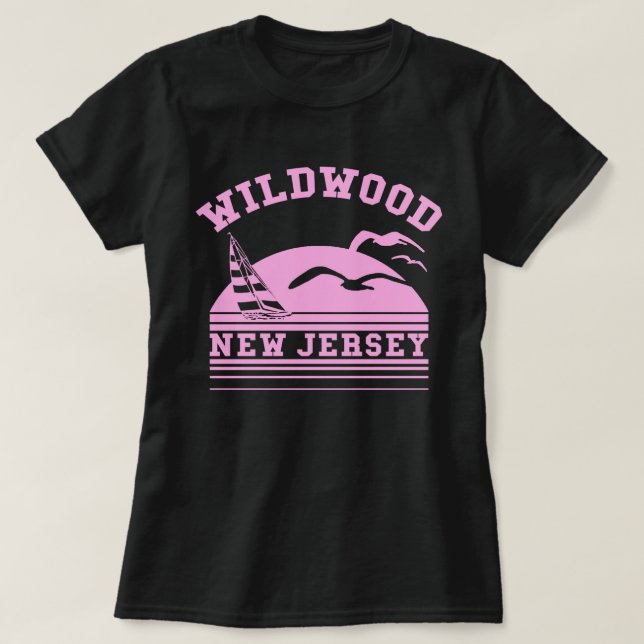 Wildwood New Jersey T-Shirt (Design Front)