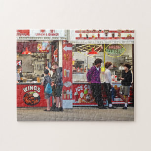 Wildwood NJ – Food Stand Jigsaw Puzzle