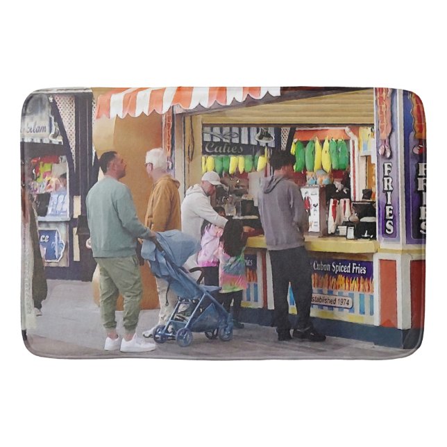 Wildwood NJ - Fries Bath Mat (Front)
