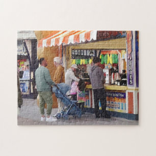 Wildwood NJ - Fries Jigsaw Puzzle