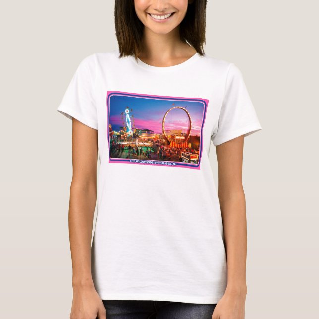 Wildwood, NJ, No. 1 Collector's Spaghetti Strap T-Shirt (Front)