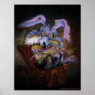 Wile E Coyote A Loony in the Box Poster