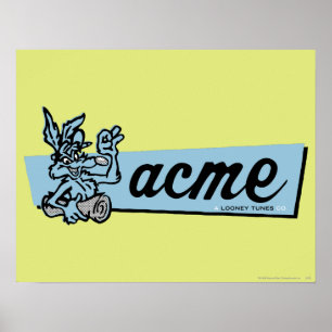 Wile E Coyote Acme 4 Poster