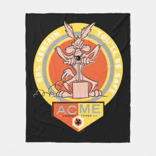 WILE E. COYOTE™ Acme - 68% Certain You'll Be Safe Fleece Blanket