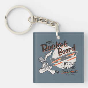WILE E. COYOTE™ ACME Rocket Board Key Ring