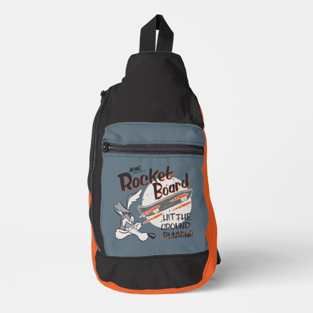 WILE E. COYOTE™ ACME Rocket Board Sling Bag (Front)