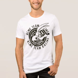 WILE E. COYOTE™ Acme Team Racing B/W Tri-Blend Shirt