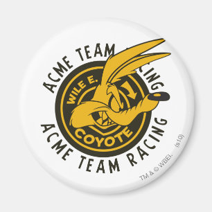 Wile E. Coyote Acme Team Racing Magnet
