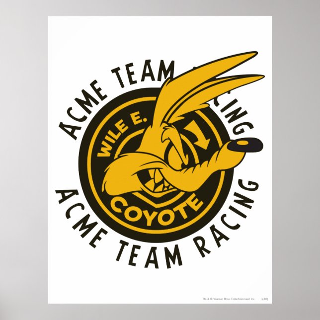 WILE E. COYOTE™ Acme Team Racing Poster (Front)