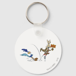 Wile E Coyote and ROAD RUNNER™ Acme Products 7 Key Ring