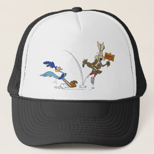 WILE E. COYOTE™ and ROAD RUNNER™ Pogo Stick Trucker Hat