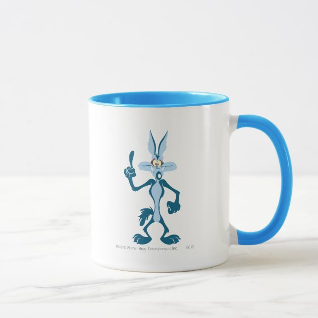 WILE E. COYOTE™ Blue Aha! Mug (Right)