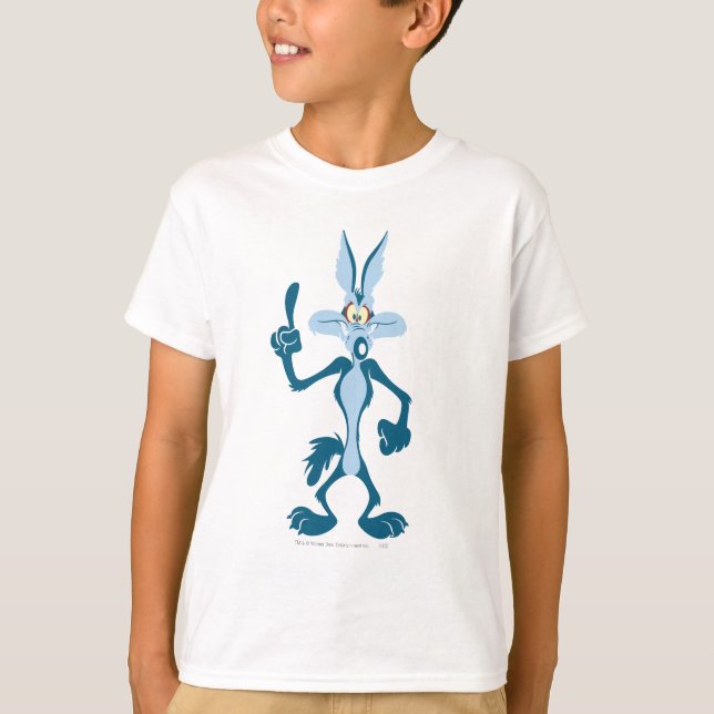 WILE E. COYOTE™ Blue Aha! T-Shirt (Front)