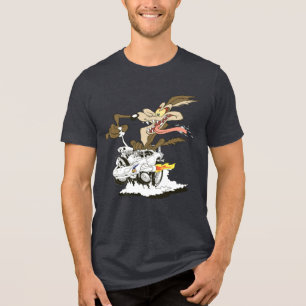 WILE E. COYOTE™ Crazy Glance Tri-Blend Shirt