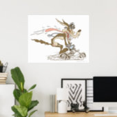 Wile E. Coyote Cycle Racer Poster (Home Office)