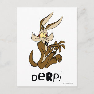 WILE E. COYOTE™ Derp Postcard