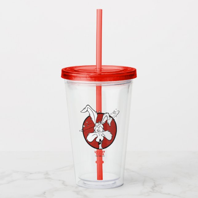 WILE E. COYOTE™ Dotty Icon Acrylic Tumbler (Front)