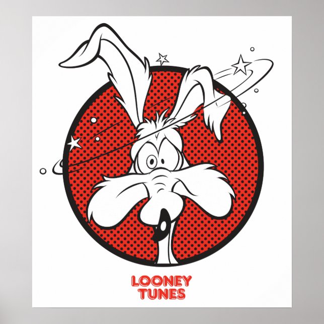 Wile E. Coyote Dotty Icon Poster (Front)