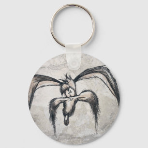 Wile E Coyote Down on his Luck Key Ring