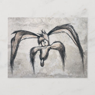 WILE E. COYOTE™ Down on his Luck Postcard