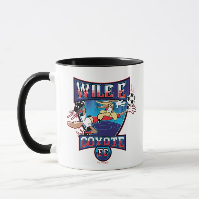 WILE E. COYOTE™ Football Club Badge Mug (Left)